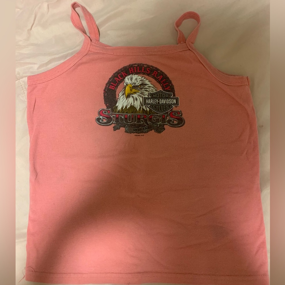 Pink Harley-Davidson Tank Top 2008